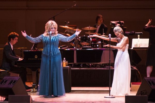 Deborah Voigt and Kristin Chenoweth Photo