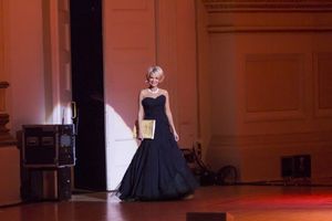 Kristin Chenoweth making her entrance for Act One Photo