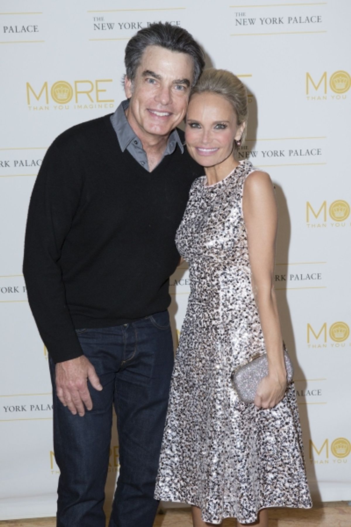 Peter Gallagher and Kristin Chenoweth at 
