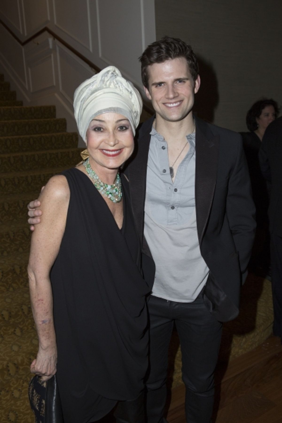 Kyle Dean Massey, Annie Potts at 