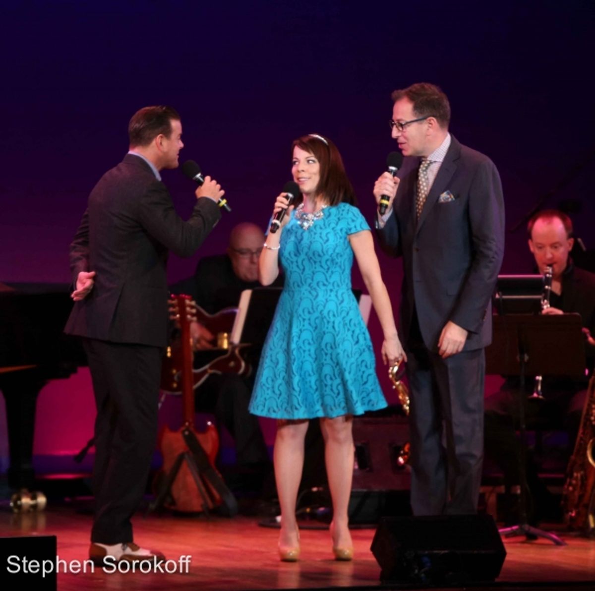 Clarke Thorell, Leslie Kritzer, Ted Sperling at 