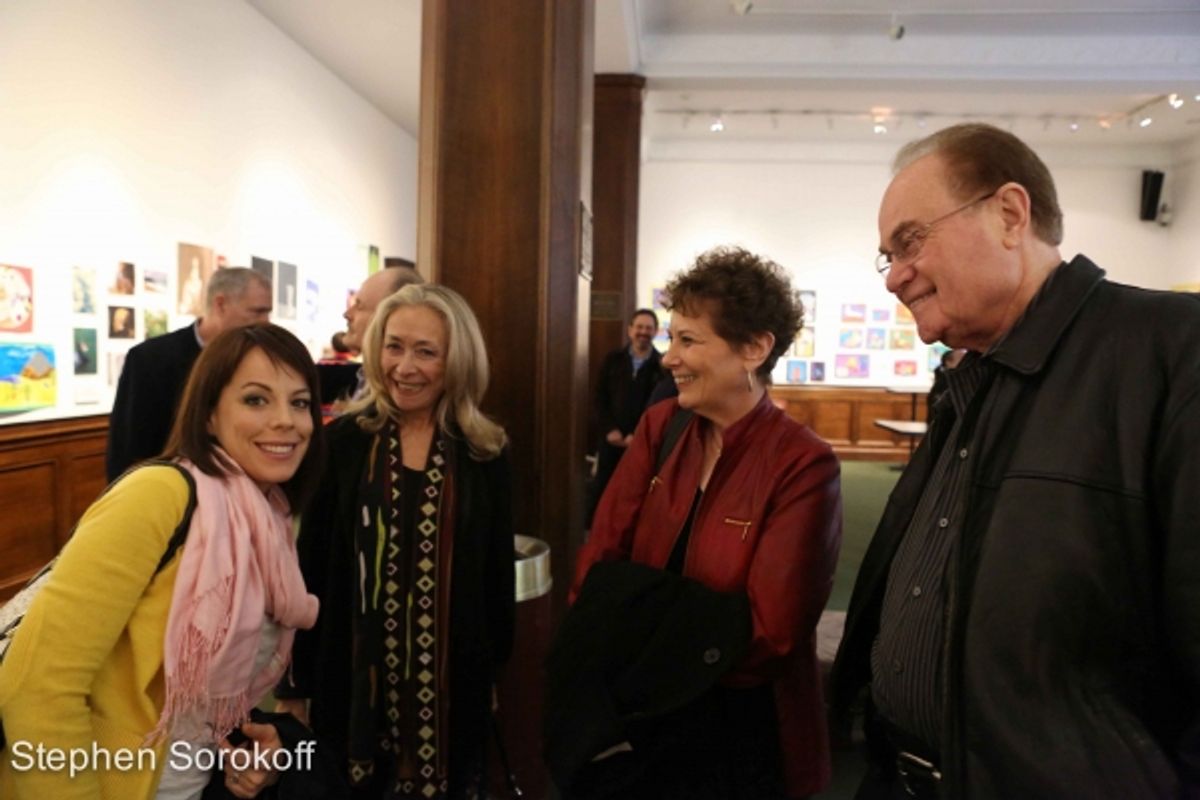 Leslie Kritzer, Eda Sorokoff, Esther Eagles, Gil Eagles at 