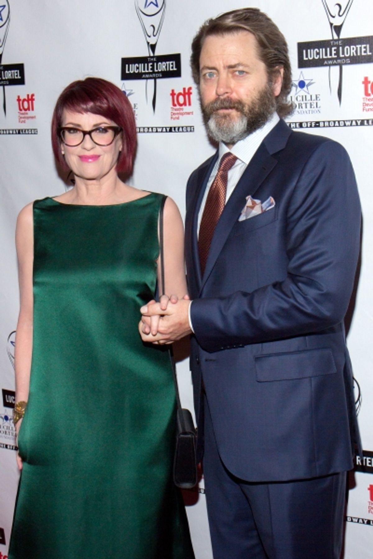 Megan Mullally, Nick Offerman at 