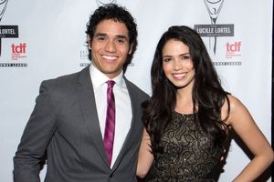 Adam Jacobs and guest @ BroadwayWorld Adam Jacobs and guest Photo