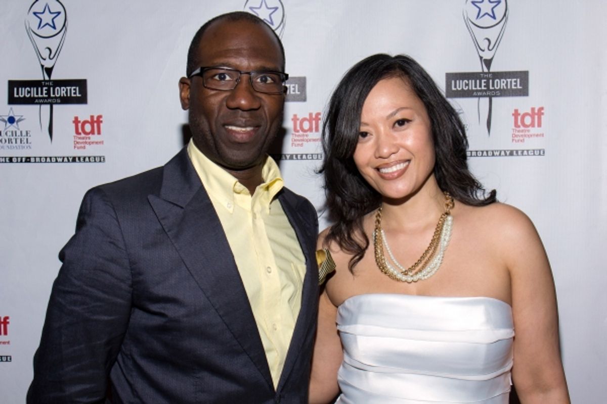 Russell G. Jones and guest at 