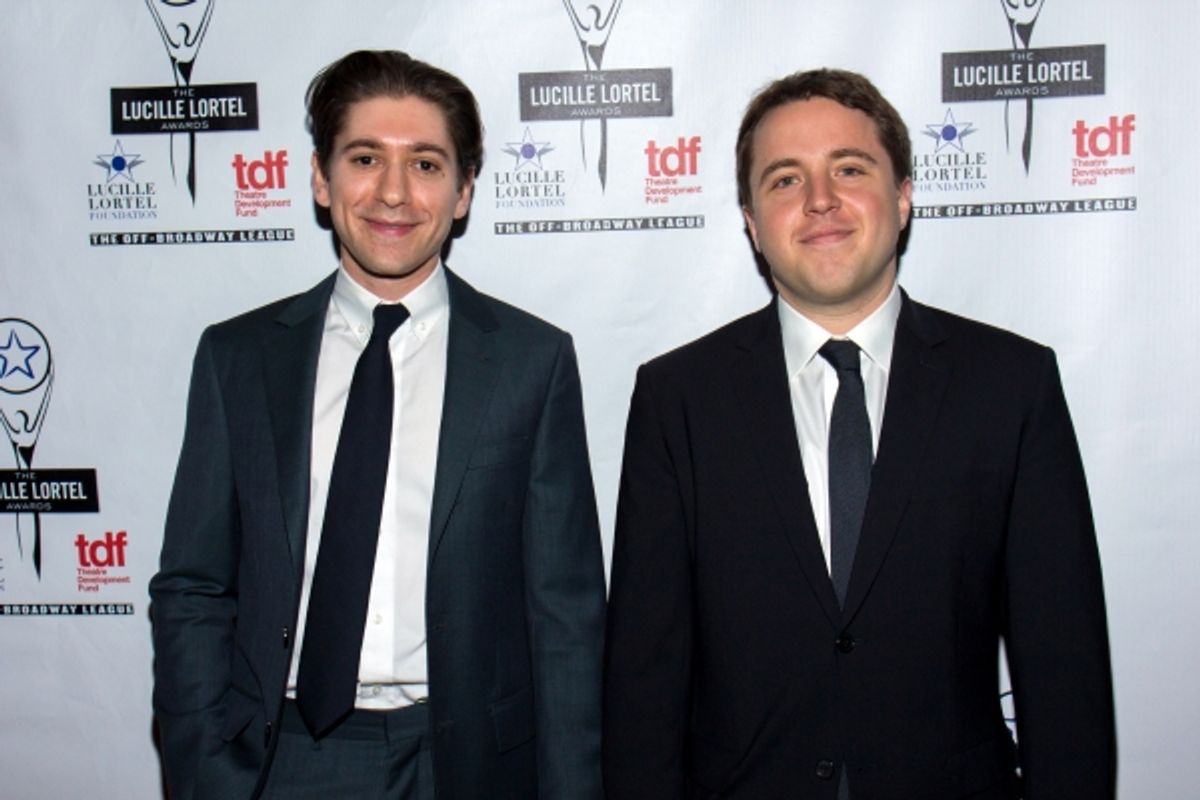 Michael Zegen, Joshua Harmon at 