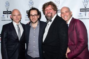 Michael Cerveris, Sam Gold, Oskar Eustis, Taylor Mac @ BroadwayWorld Michael Cerveris, Sam Gold, Oskar Eustis, Taylor Mac Photo