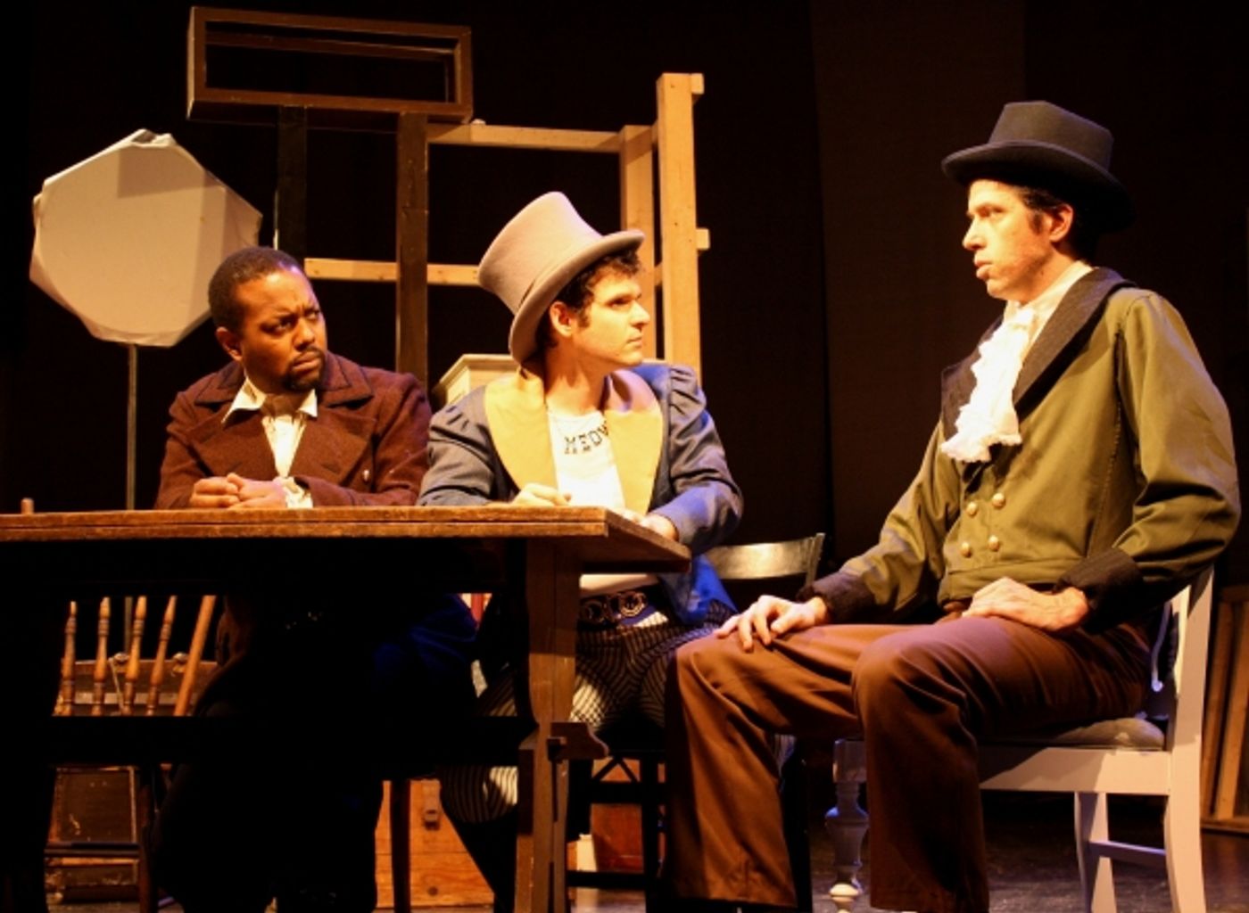 Photo Flash: First Look - Hudson Guild Theatre's A TIME TRAVELER'S TRIP TO NIAGRA  Image
