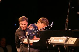 ARTHUR MIGLIAZZA and BOB BALDORI @ BroadwayWorld ARTHUR MIGLIAZZA and BOB BALDORI Photo