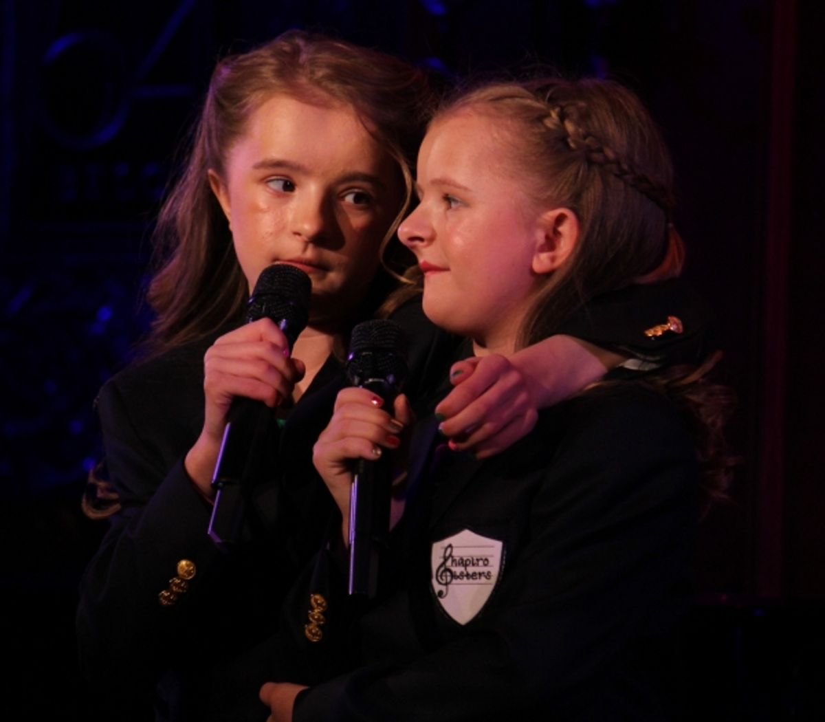 Abigail Shapiro and Milly Shapiro at 