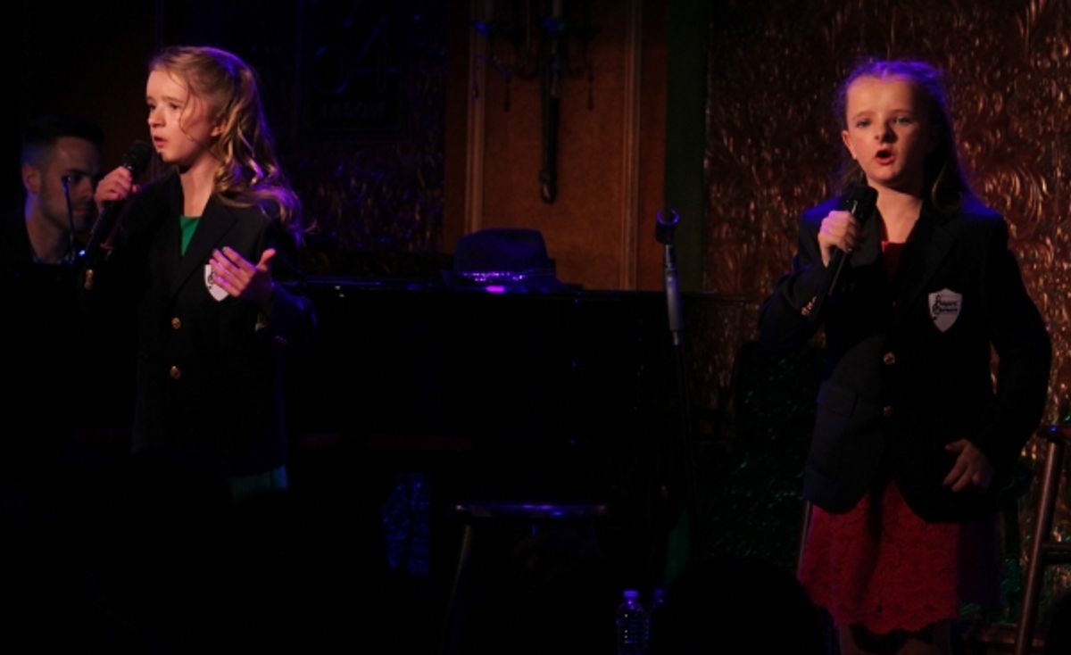 Abigail Shapiro and Milly Shapiro at 