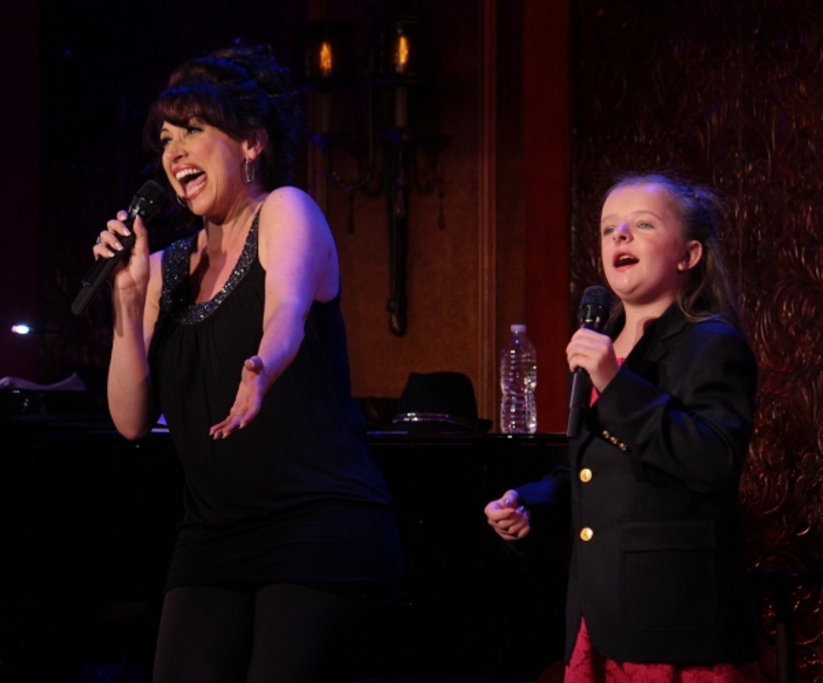 Lesli Margherita and Milly Shapiro at 