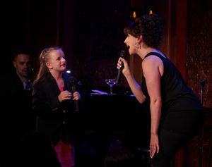 Milly Shapiro and Lesli Margherita @ BroadwayWorld Milly Shapiro and Lesli Margherita Photo