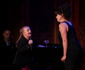 Milly Shapiro and Lesli Margherita @ BroadwayWorld Milly Shapiro and Lesli Margherita Photo