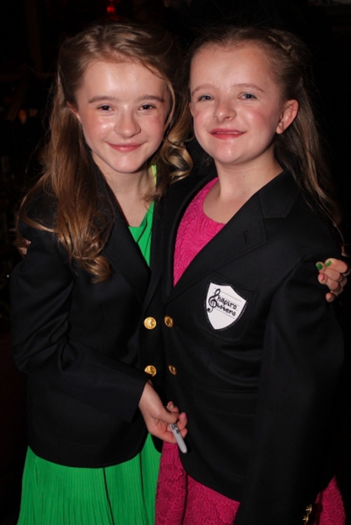 Abigail Shapiro and Milly Shapiro at 