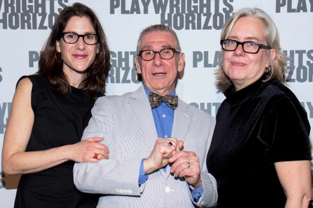 Anne Kauffman, Bob Moss, Lisa Peterson at 