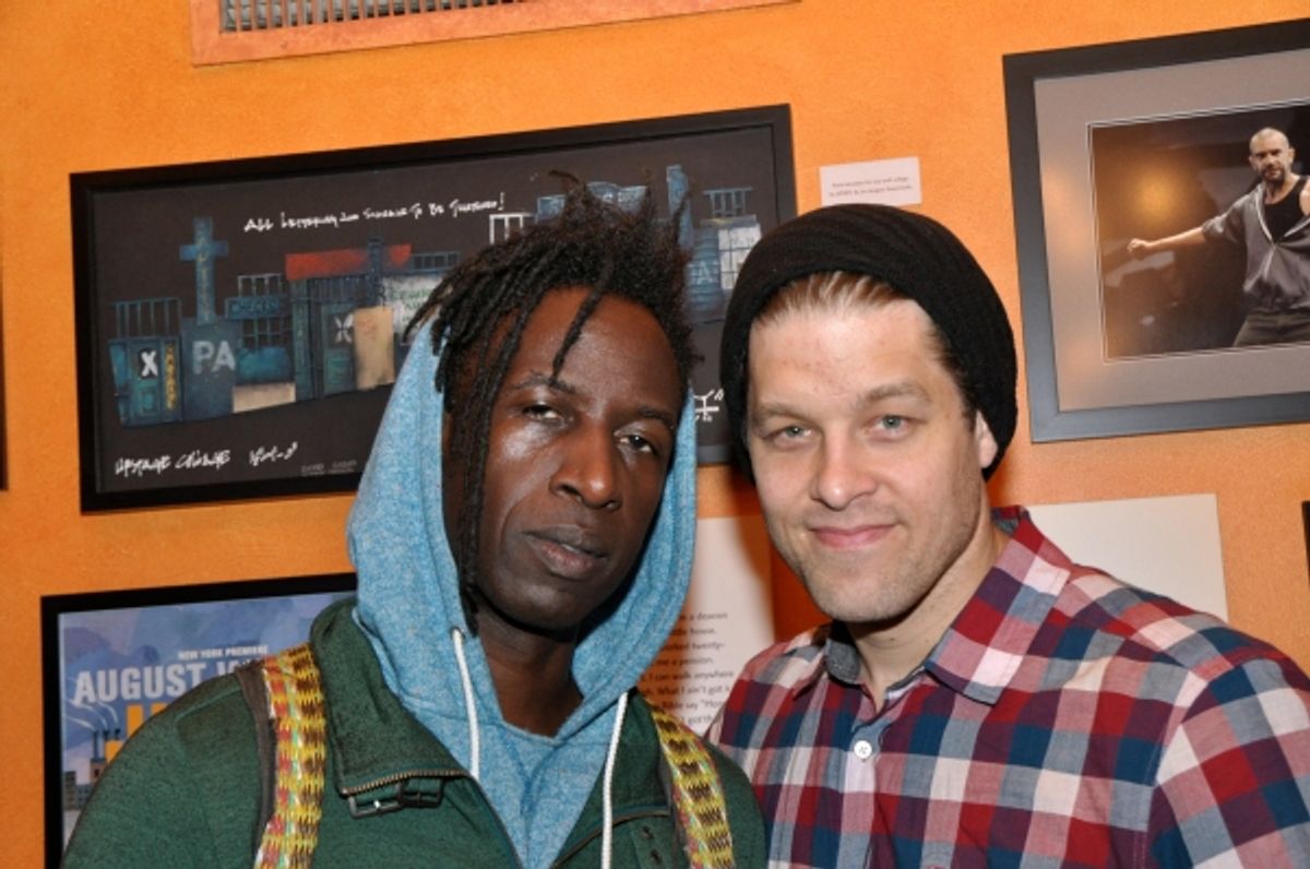 Saul Williams and Ben Thompson at 