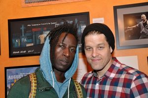 Saul Williams and Ben Thompson @ BroadwayWorld Saul Williams and Ben Thompson Photo