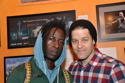Saul Williams and Ben Thompson Photo