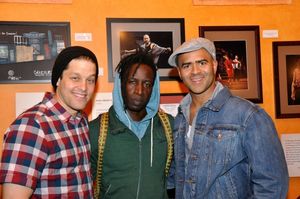 Ben Thompson, Saul Williams and Christopher Jackson @ BroadwayWorld Ben Thompson, Saul Williams and Christopher Jackson Photo