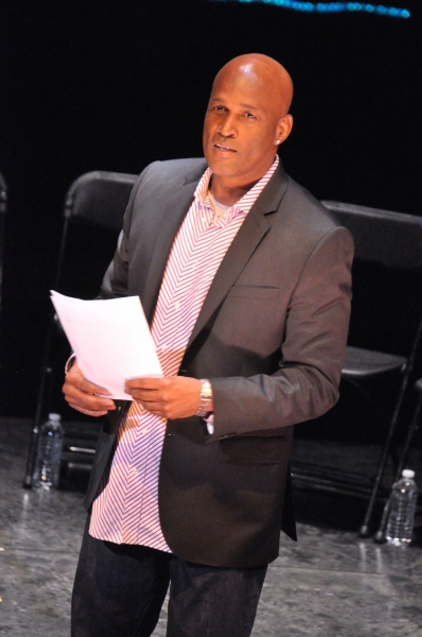 Photo Coverage: Kenny Leon & Denzel Washington Visit August Wilson Monologue Competition  Image
