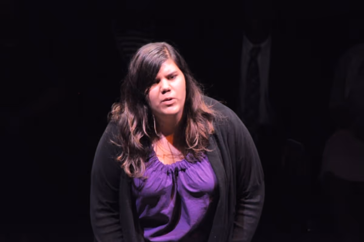 Mykeala Sterris at Kenny Leon & Denzel Washington Visit August Wilson Monologue Competition