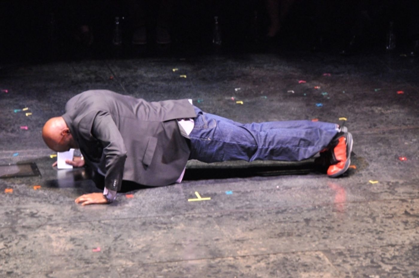 Photo Coverage: Kenny Leon & Denzel Washington Visit August Wilson Monologue Competition  Image