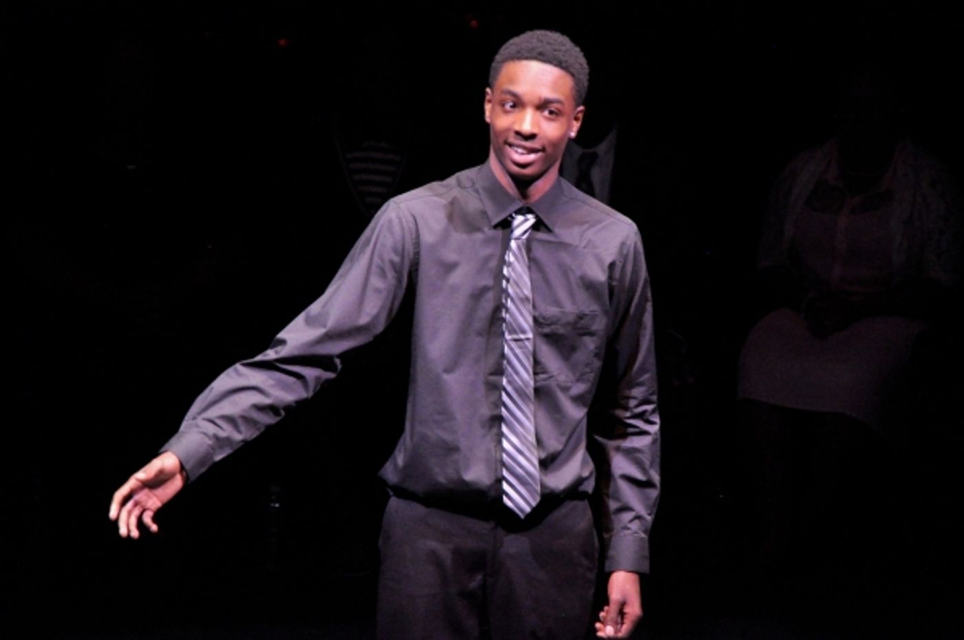 Photo Coverage: Kenny Leon & Denzel Washington Visit August Wilson Monologue Competition  Image