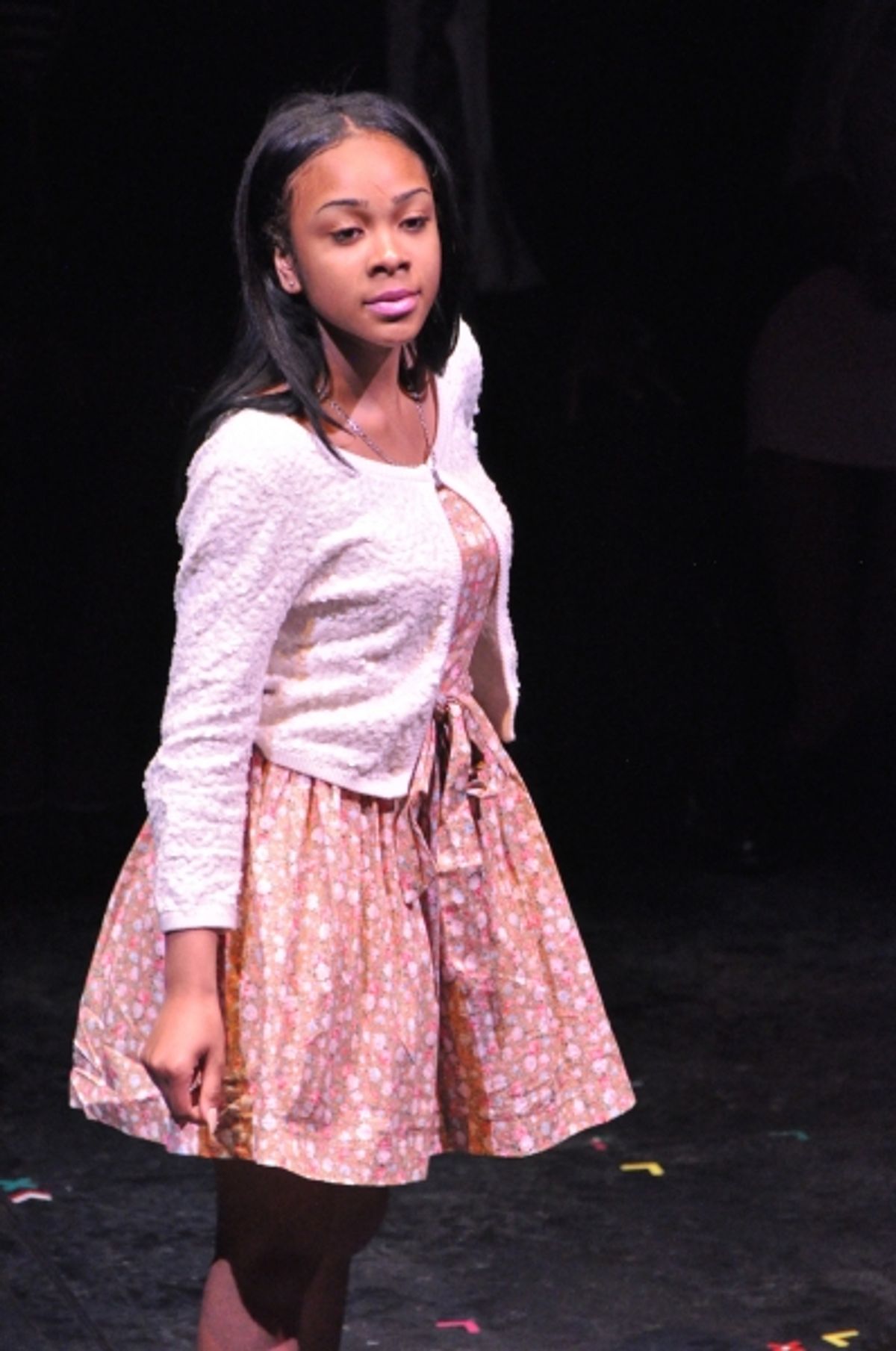 Chantelle Charles at Kenny Leon & Denzel Washington Visit August Wilson Monologue Competition