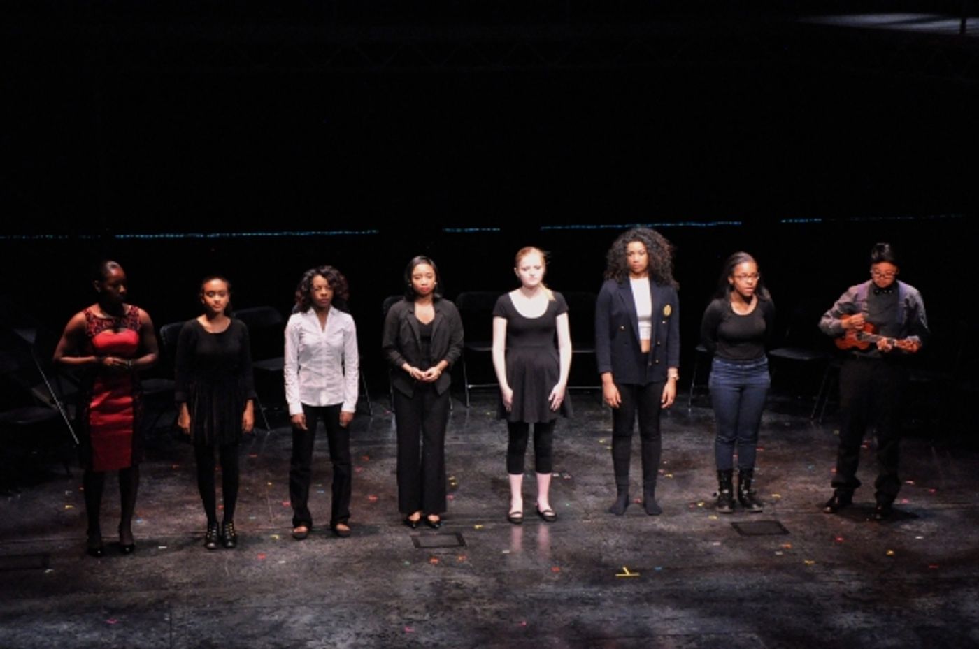 Photo Coverage: Kenny Leon & Denzel Washington Visit August Wilson Monologue Competition  Image