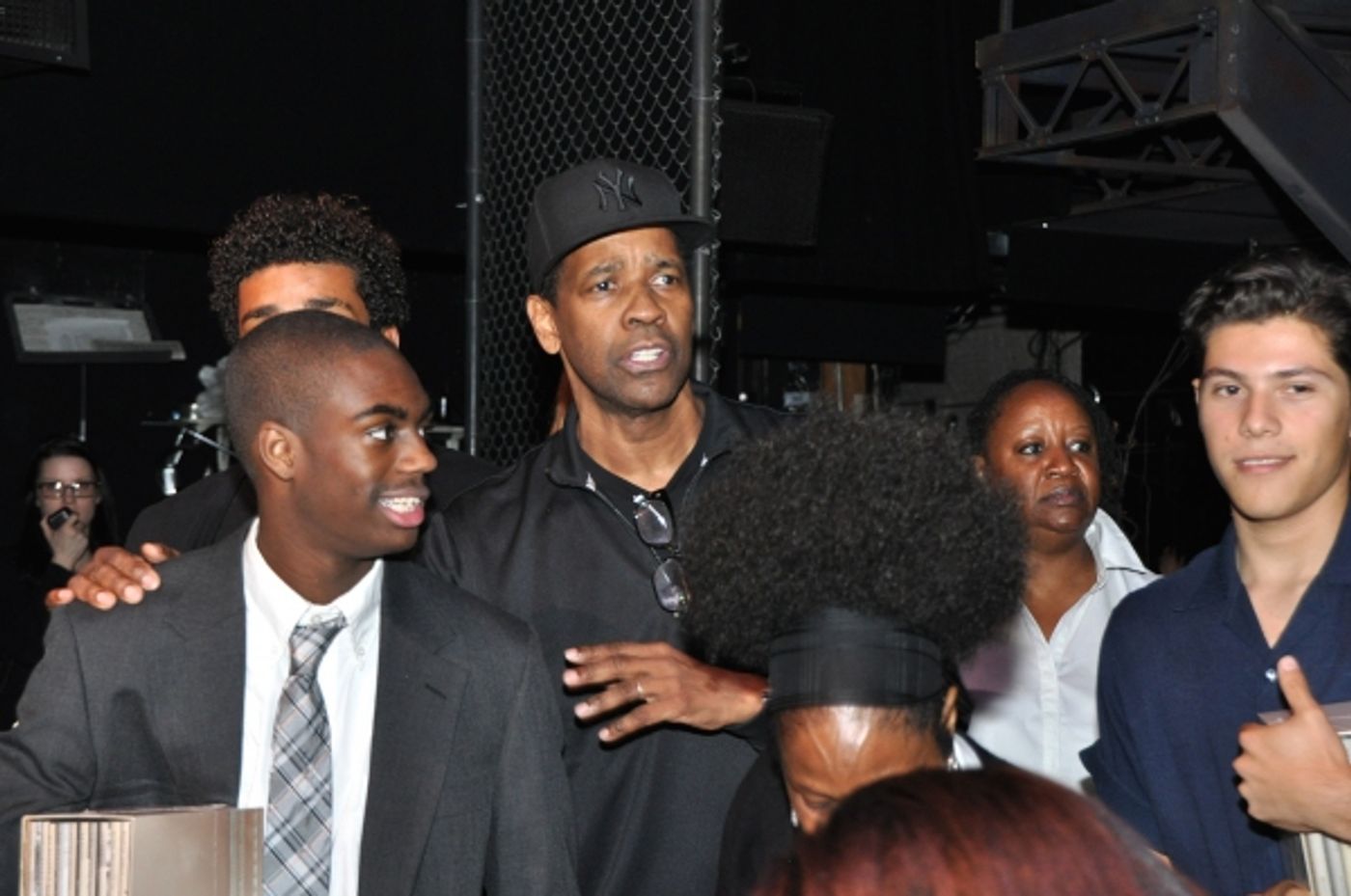 Photo Coverage: Kenny Leon & Denzel Washington Visit August Wilson Monologue Competition  Image
