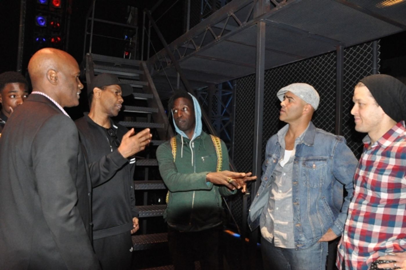 Photo Coverage: Kenny Leon & Denzel Washington Visit August Wilson Monologue Competition  Image