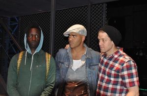 Saul Williams, Christopher Jackson and Ben Thompson @ BroadwayWorld Saul Williams, Christopher Jackson and Ben Thompson Photo