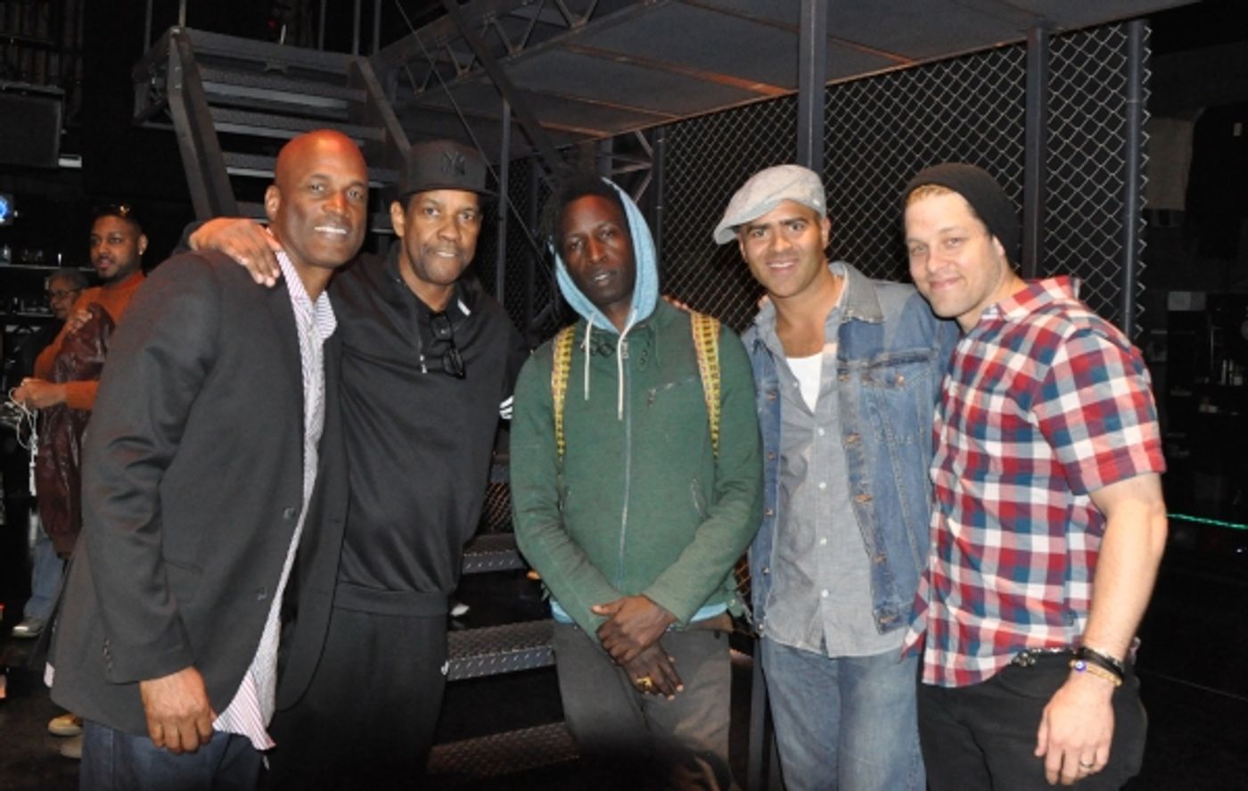 Photo Coverage: Kenny Leon & Denzel Washington Visit August Wilson Monologue Competition  Image