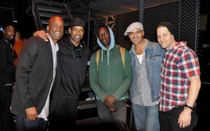 Kenny Leon, Denzel Washington, Saul Williams, Christopher Jackson and Ben Thompson @ BroadwayWorld Kenny Leon, Denzel Washington, Saul Williams, Christopher Jackson and Ben Thompson Photo
