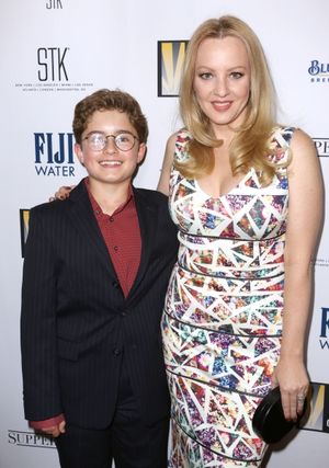 Sean Giambrone and Wendi McLendon-Covey Photo