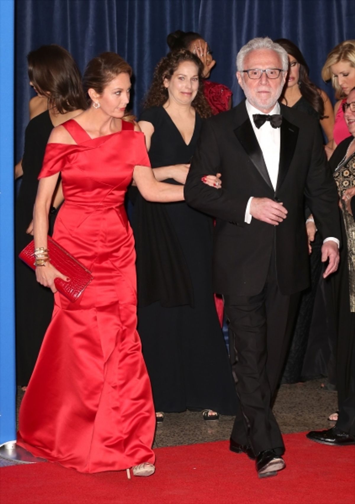 Diane Lane and Wolf Blitzer  at 