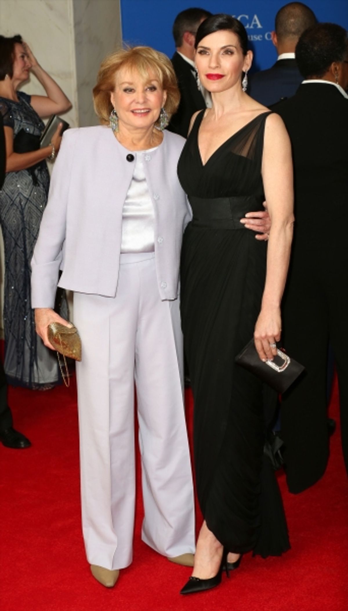 Barbara Walters and Julianna Margulies  at 