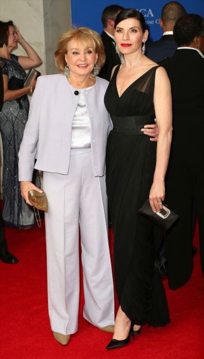 Barbara Walters and Julianna Margulies  Photo