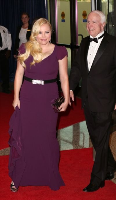 Megan McCain and John McCain  Photo