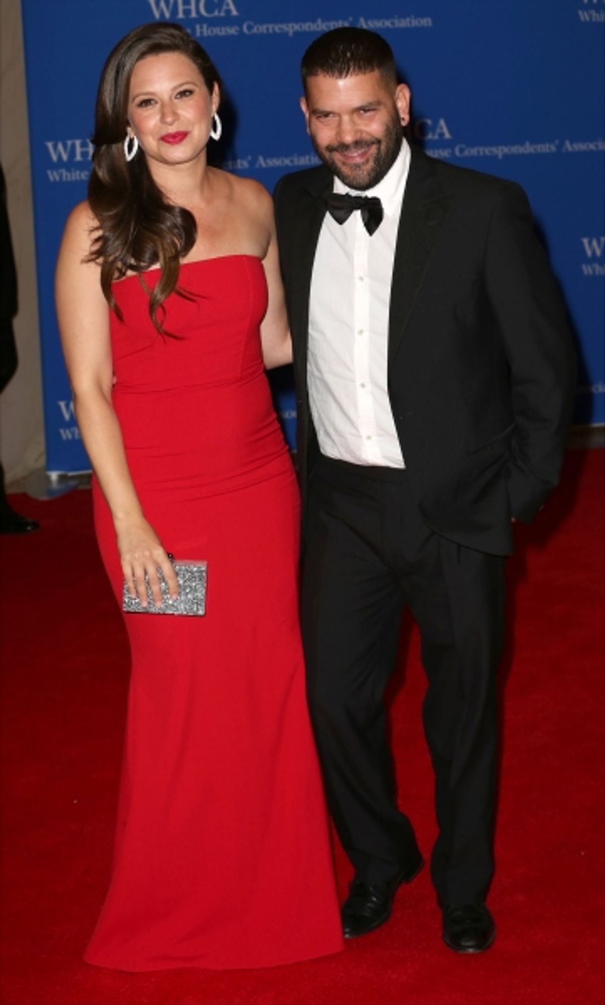 Katie Lowes and Guillermo Diaz  at 
