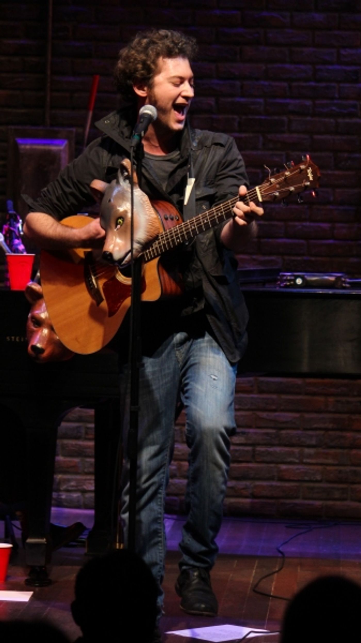 Photo Coverage: Joe Iconis and Family Visit Murderous Musical Mondays at MURDER FOR TWO!  Image