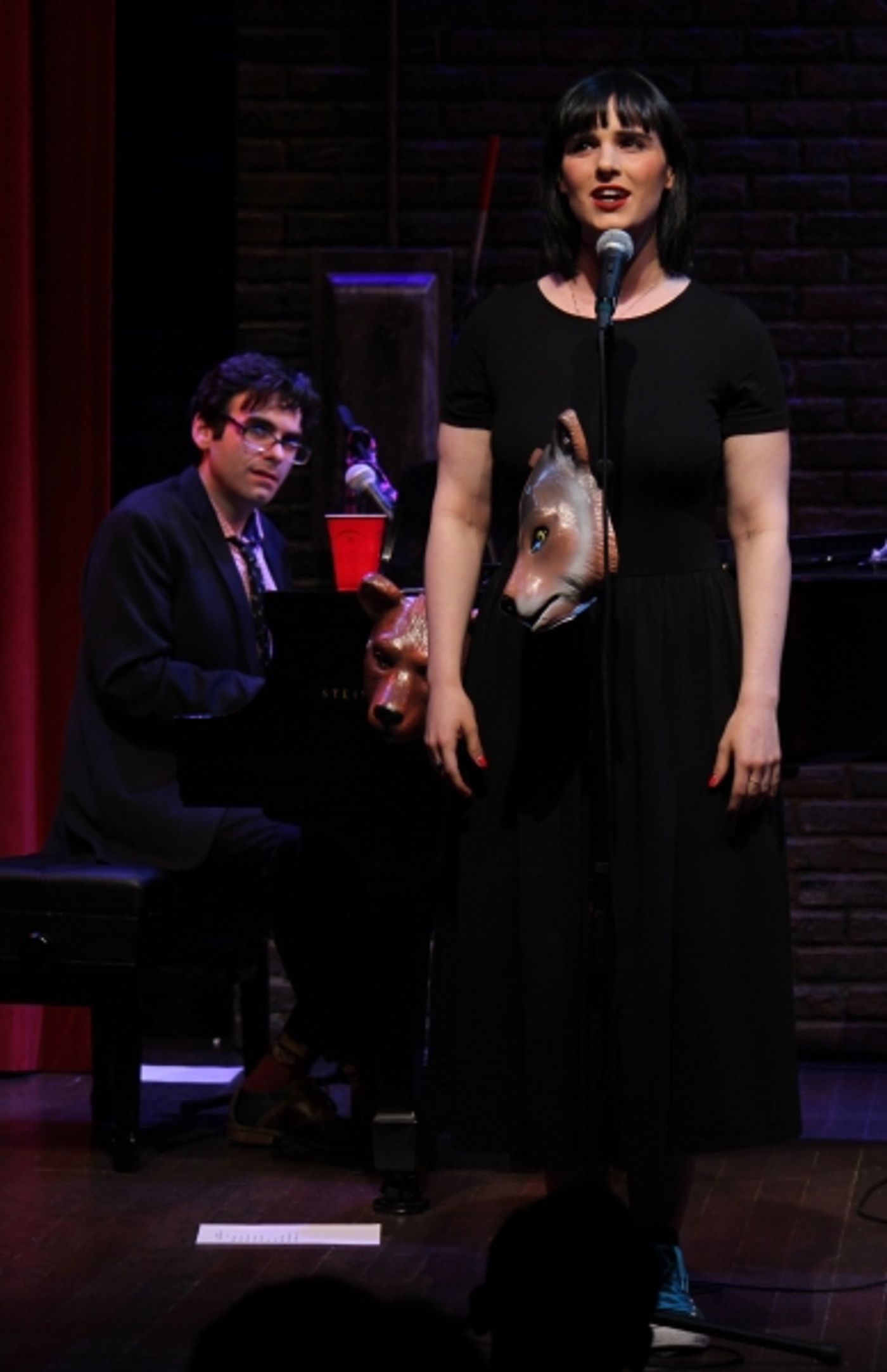 Photo Coverage: Joe Iconis and Family Visit Murderous Musical Mondays at MURDER FOR TWO!  Image