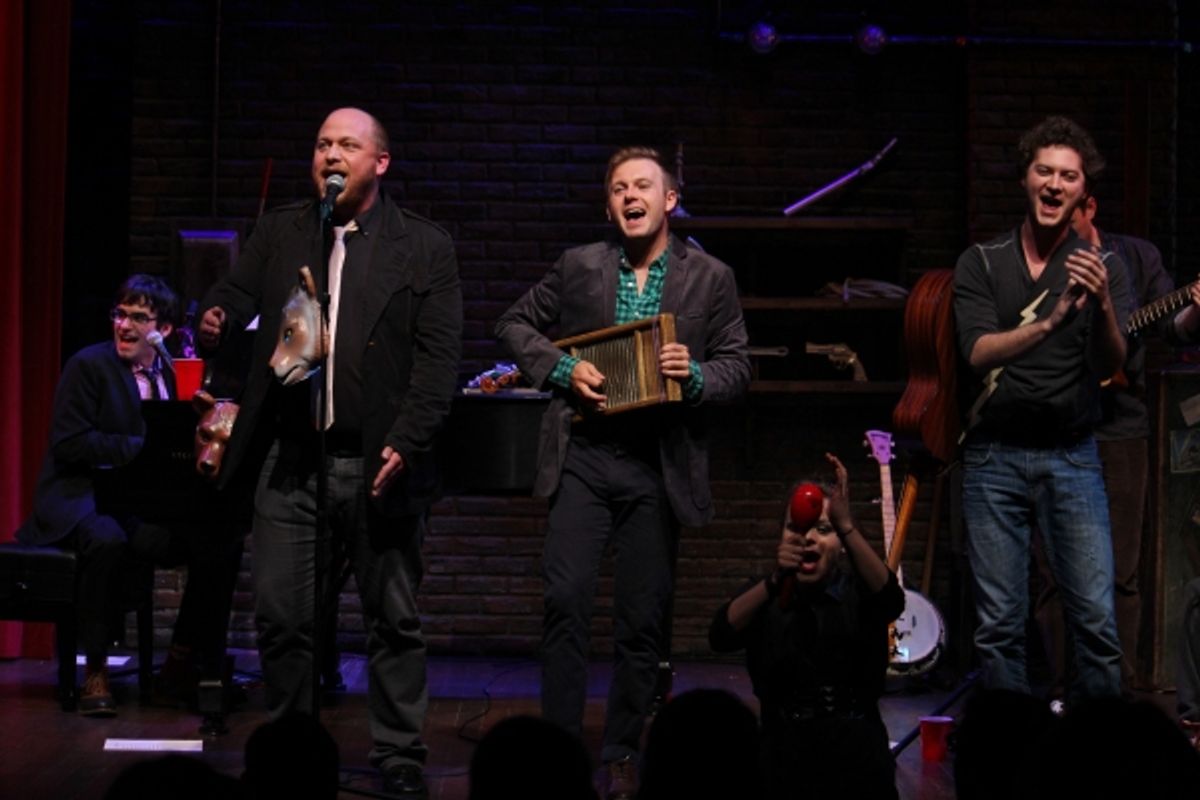 Joe Iconis and Family at 