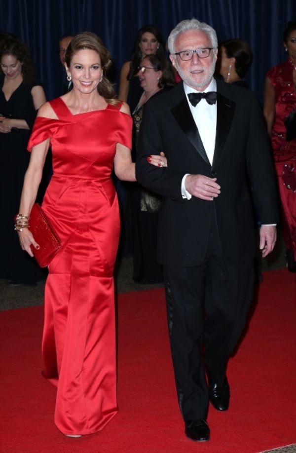 Diane Lane and Wolf Blitzer Photo
