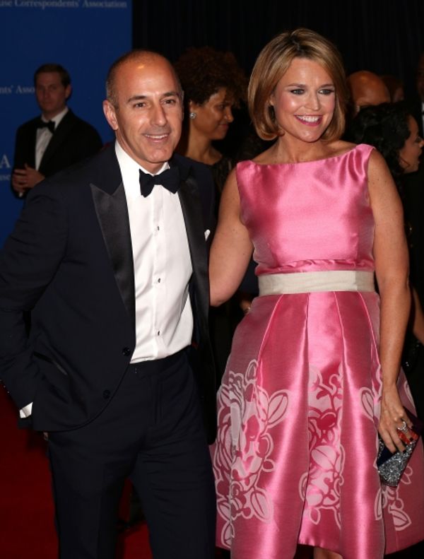 Matt Lauer and Savannah Guthrie Photo