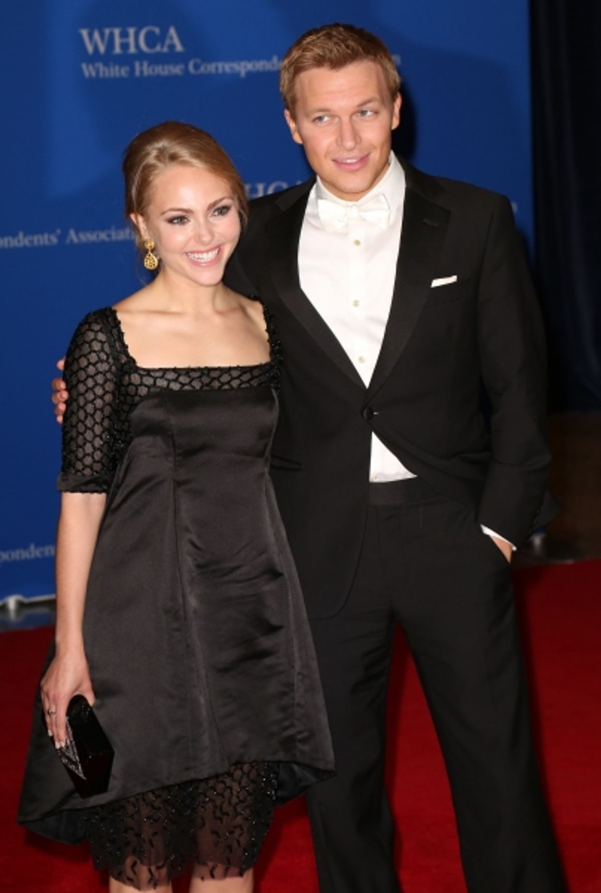AnnaSophia Robb and Ronan Farrow at 