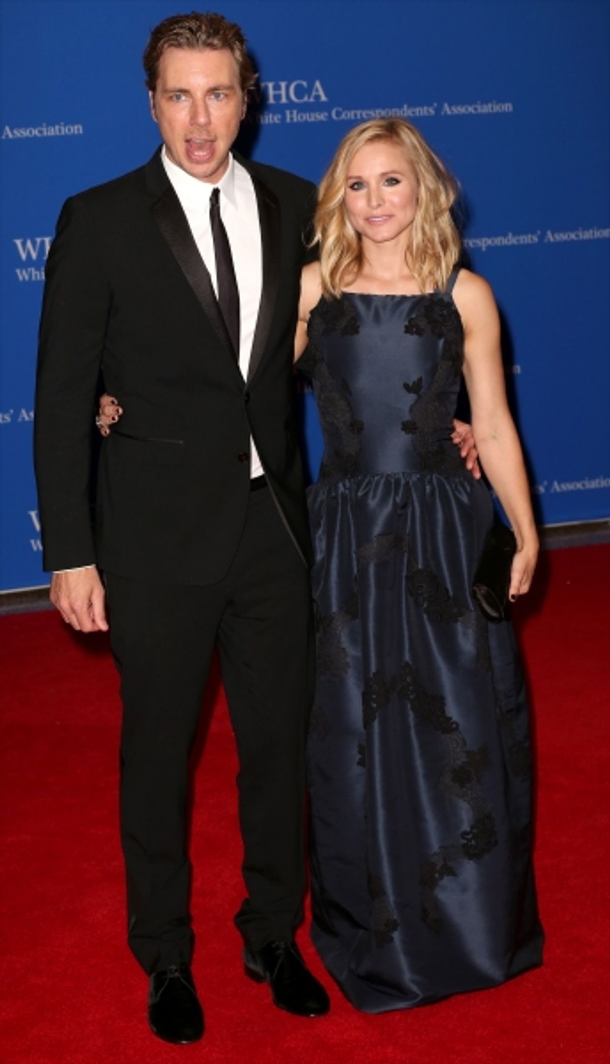 Dax Shepherd and Kristen Bell at 