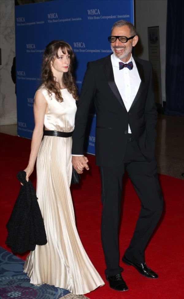 Emilie Livingston and Jeff Goldblum Photo