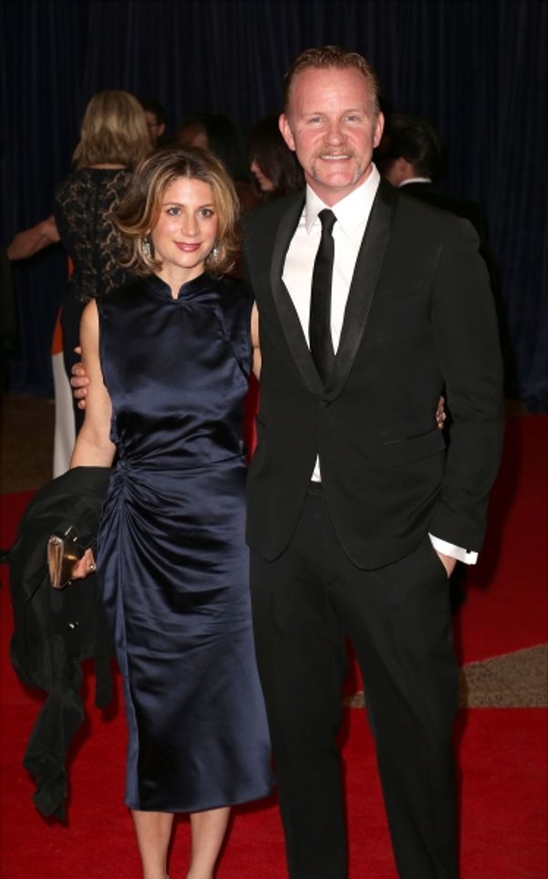 Sarah Burnstein and Morgan Spurlock  Photo